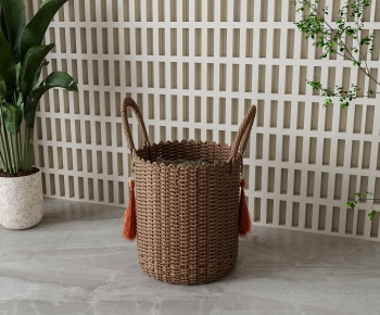 Wabi-sabi Style Storage Basket-ID:640597111