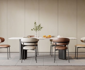 Modern Dining Table And Chairs-ID:354485991
