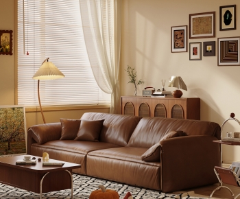 Modern A Living Room-ID:550796996