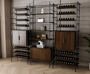 American Style Wine Cabinet-ID:445579052