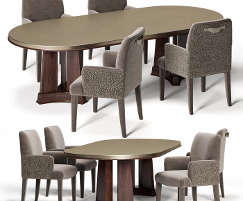 Modern Dining Table And Chairs-ID:738192085