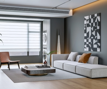 Modern A Living Room-ID:803446059