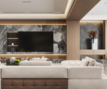 Modern A Living Room-ID:309370998
