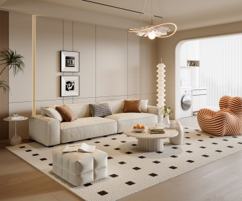 Modern A Living Room-ID:352076052