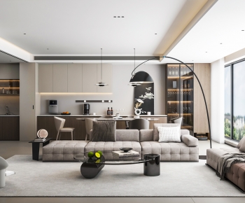 Modern A Living Room-ID:353051901