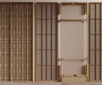Modern Metal Screen Partition-ID:335067038