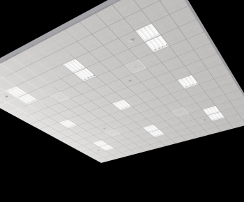 Modern Suspended Ceiling-ID:736773974