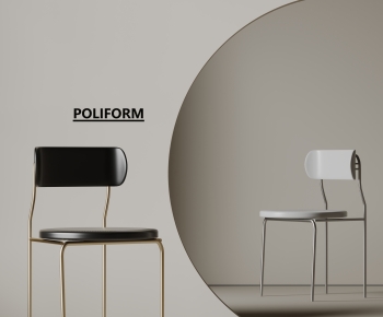 poliform现代餐椅-ID:800435073