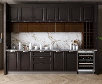 American Style Kitchen Cabinet-ID:376831054