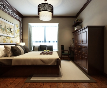 Chinese Style Bedroom-ID:648319765