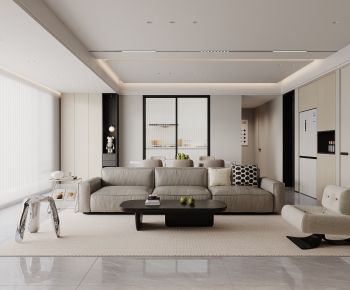 Modern A Living Room-ID:134408953