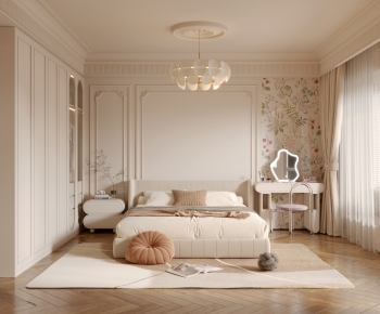 French Style Bedroom-ID:208668952