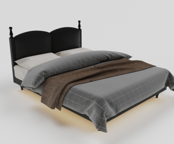 French Style Double Bed-ID:243592026
