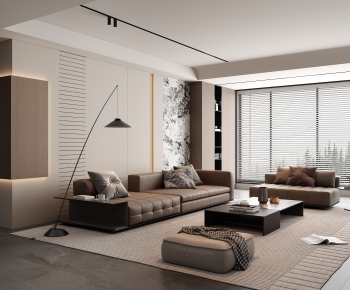 Modern A Living Room-ID:810345896