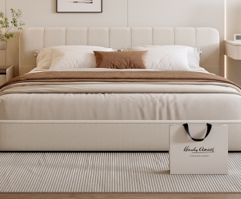 Modern Double Bed-ID:990479954