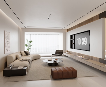 Modern A Living Room-ID:487052922