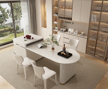 Modern Dining Table And Chairs-ID:731336127