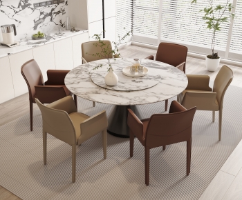 Modern Dining Table And Chairs-ID:753323089
