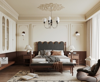French Style Bedroom-ID:121227034