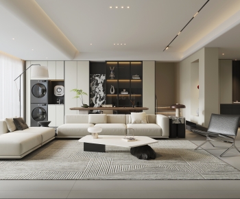 Modern A Living Room-ID:122734074