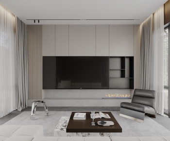 Modern A Living Room-ID:609117031