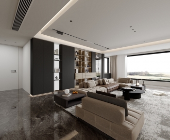 Modern A Living Room-ID:923823125