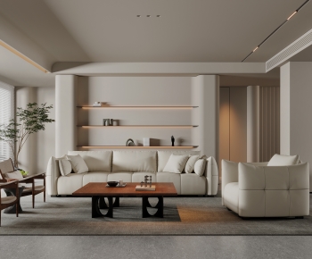Modern A Living Room-ID:914351946