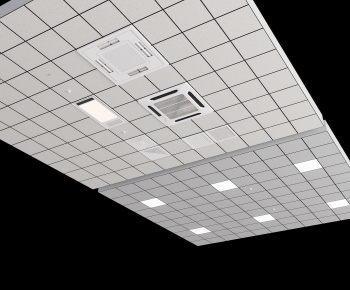 Modern Suspended Ceiling-ID:155908116