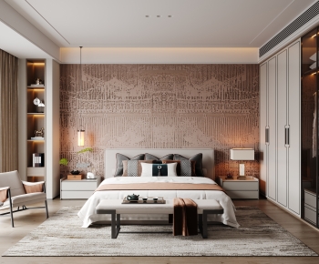 New Chinese Style Bedroom-ID:431772957