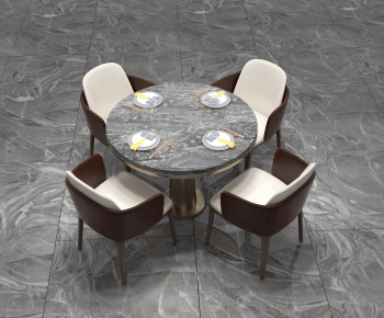 Modern Dining Table And Chairs-ID:923480033