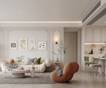 French Style A Living Room-ID:312771087