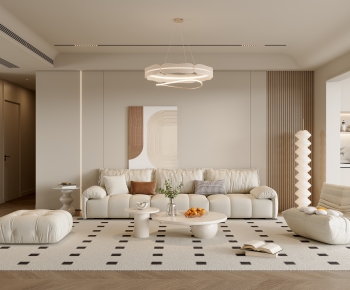 Modern A Living Room-ID:294981007