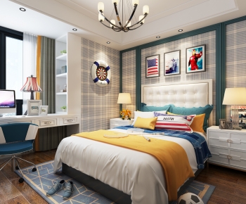 American Style Bedroom-ID:756318096