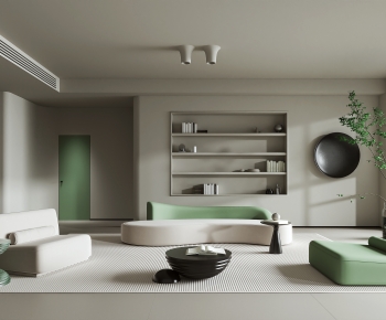 Modern A Living Room-ID:830127954