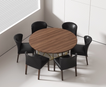 Modern Dining Table And Chairs-ID:534034976