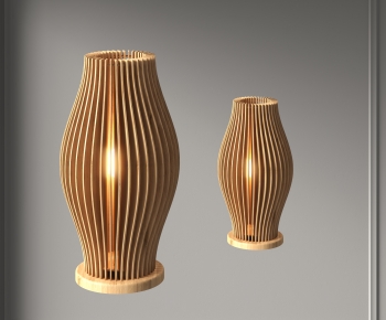 Wabi-sabi Style Table Lamp-ID:376166116