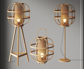 Wabi-sabi Style Floor Lamp-ID:343302016