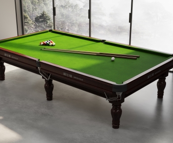 Modern Pool Table-ID:930495029