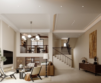 Modern A Living Room-ID:274604089