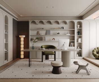 French Style Study Space-ID:592364074