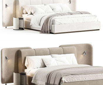 Modern Double Bed-ID:304994118