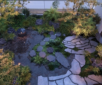 New Chinese Style Courtyard/landscape-ID:450418959