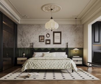 French Style Bedroom-ID:690699109