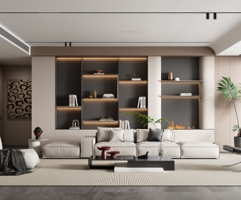 Modern A Living Room-ID:228820092