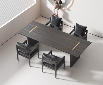 Modern Dining Table And Chairs-ID:695080042
