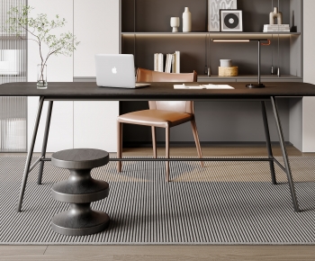 Modern Computer Desk And Chair-ID:116014002