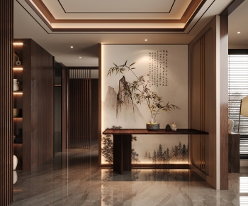 New Chinese Style Hallway-ID:579672109