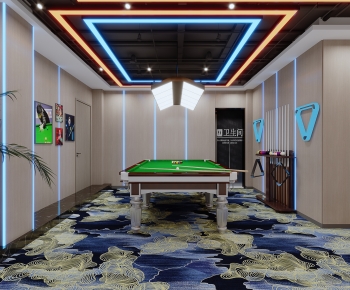 Modern Billiard Room-ID:494584087