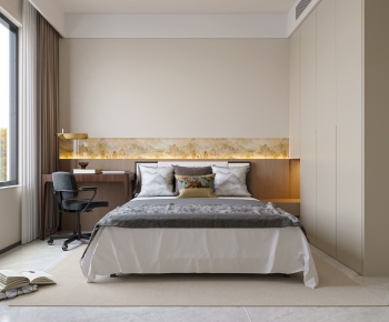 New Chinese Style Bedroom-ID:363173962