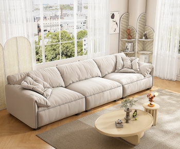 Modern Three-seat Sofa-ID:466562998